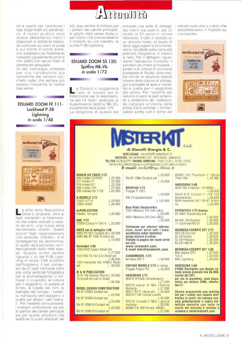 Aerei Modellismo 2000-08